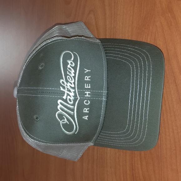 Mathews Archery Bow Hunting Logo Trucker Mesh Snapback Hat Cap OS - Picture 1 of 9